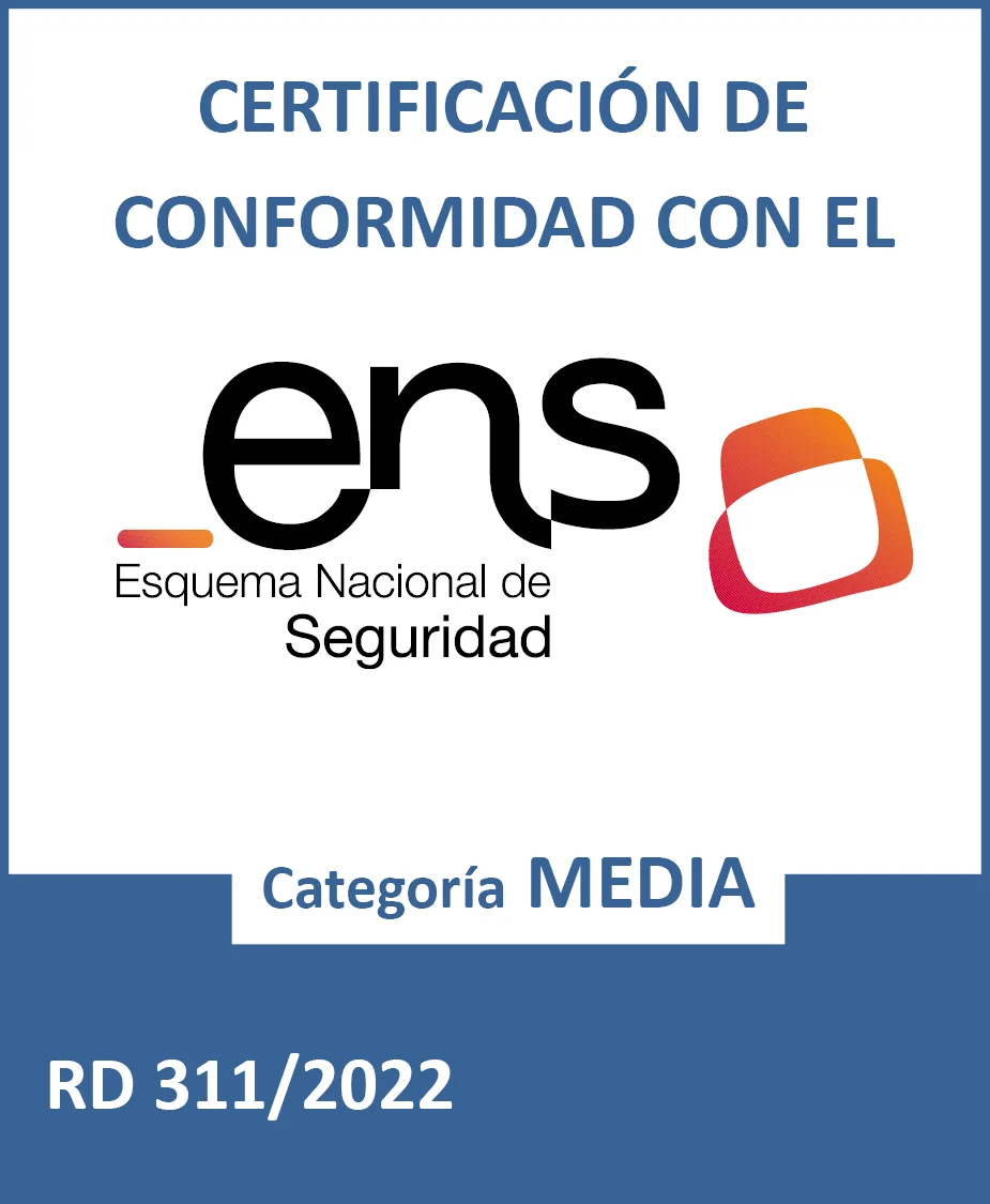 Distintivo ENS Media RD 311/2022